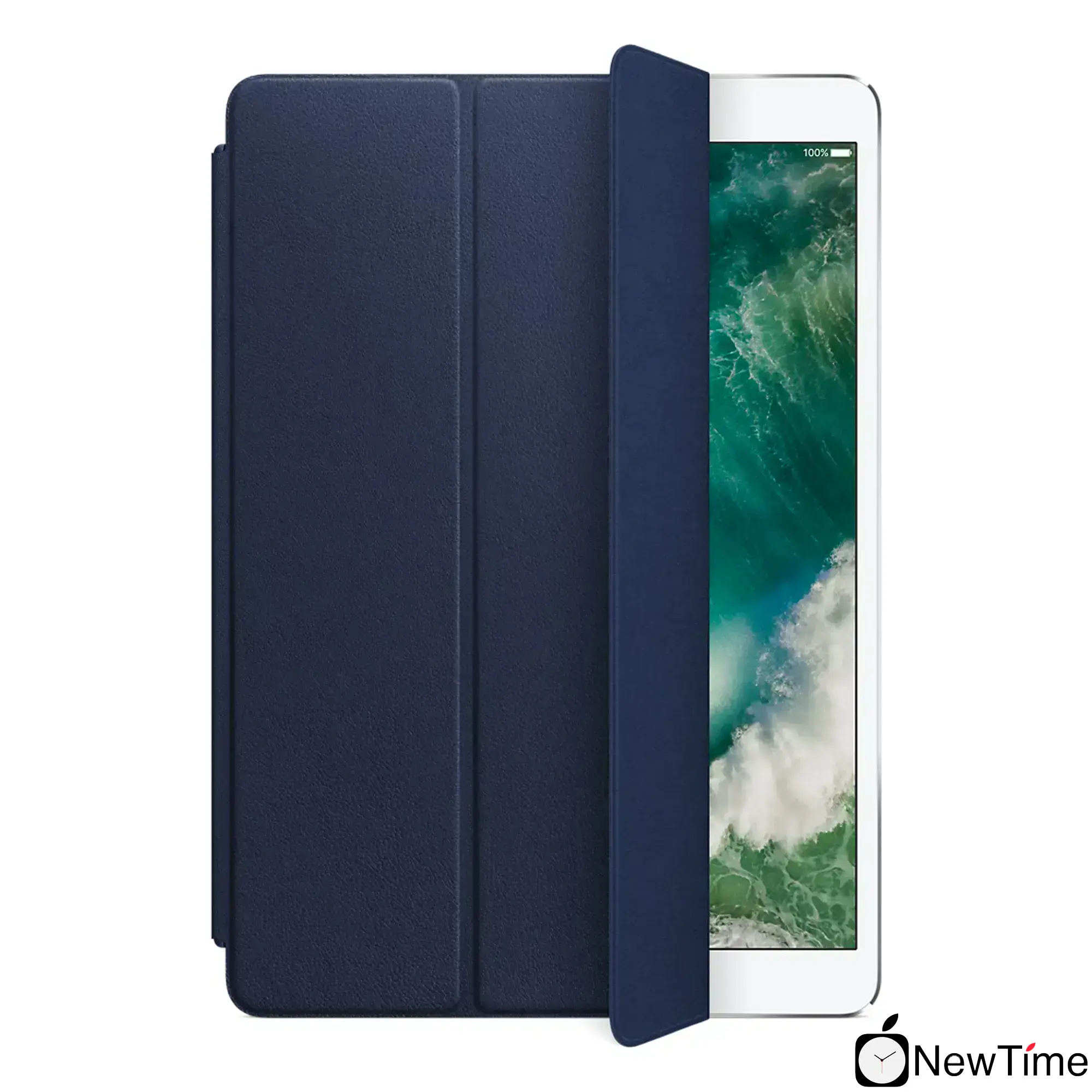 Apple Leather Smart Cover for iPad 10.2"/Air 3/Pro 10.5" - Midnight Blue (MPUA2)